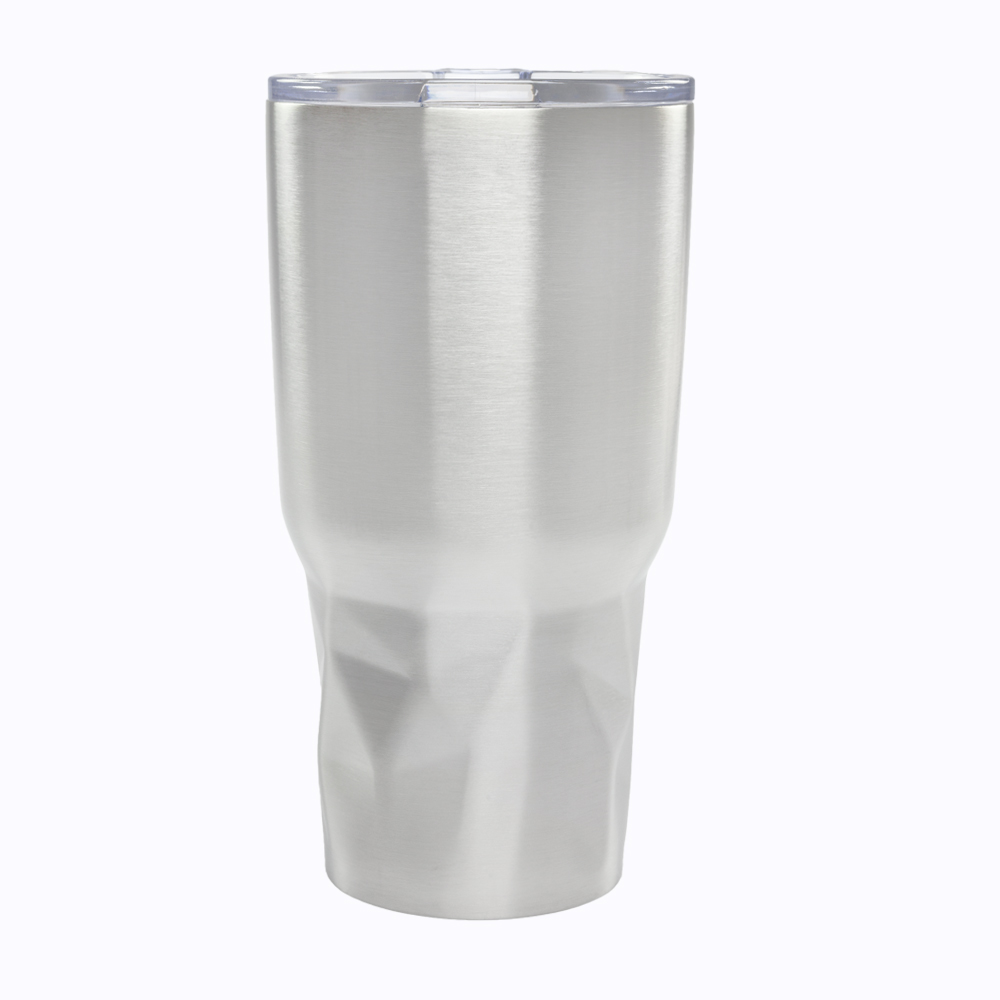 27 oz Stainless Steel Tumblers with Clear Lid - BPA Free 2