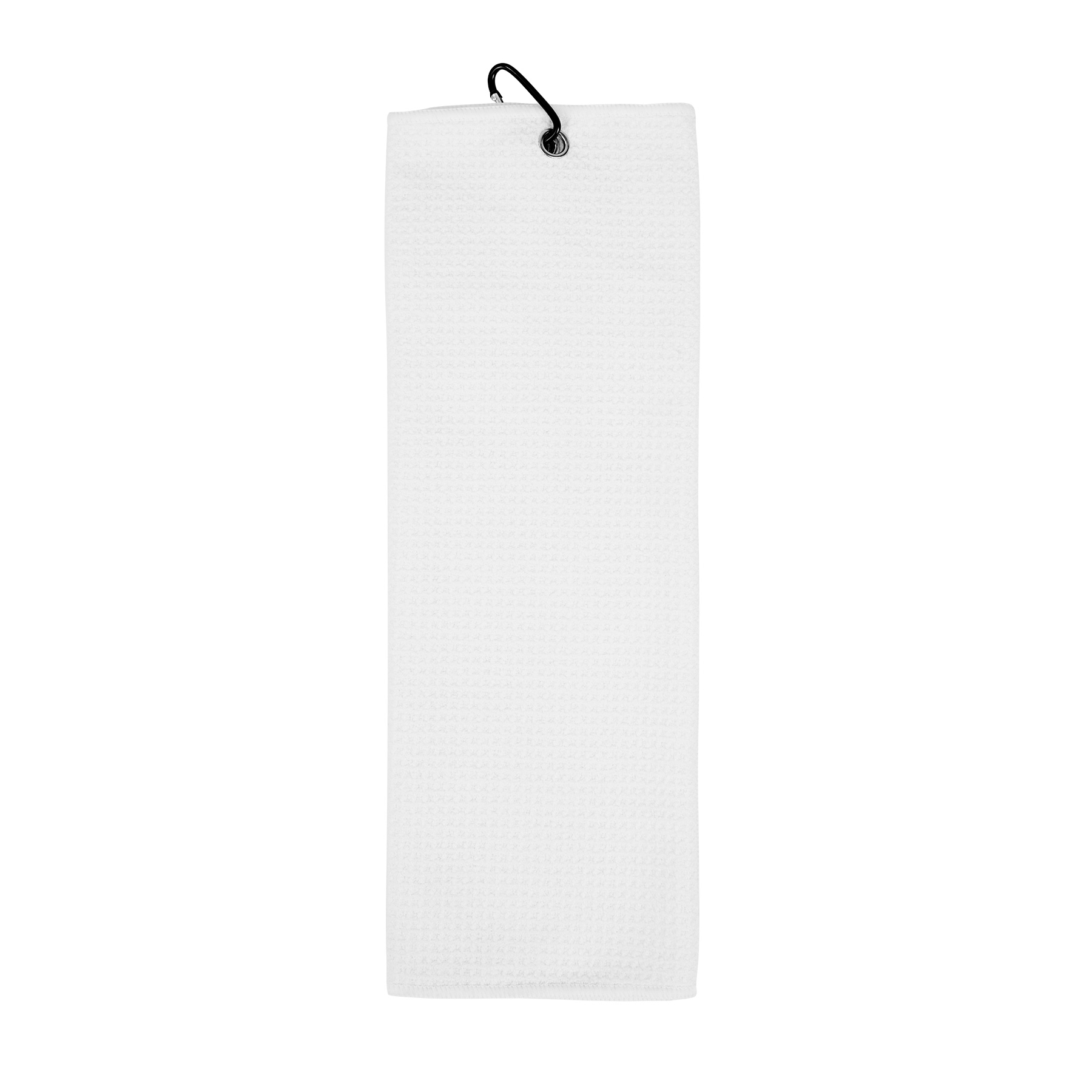 400GSM Waffle Texture Golf Towel With Hook-3 Holes 14