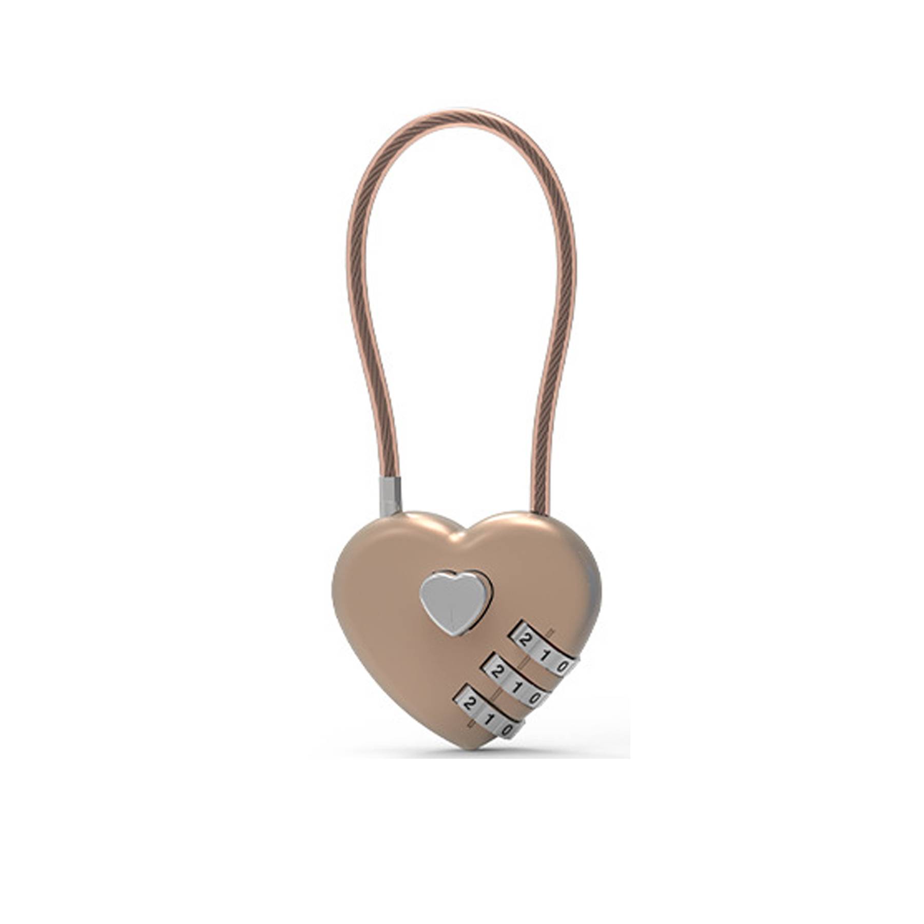 Heart Shaped Padlock 3