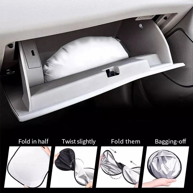 Folding Car Sun Visor 3