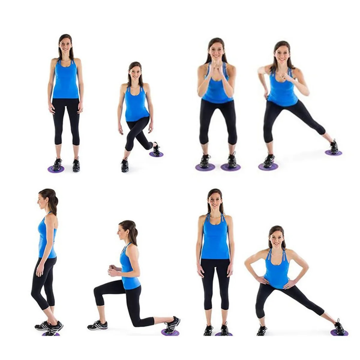 Fitness Training Abdominal Muscle Skateboard Mat 9