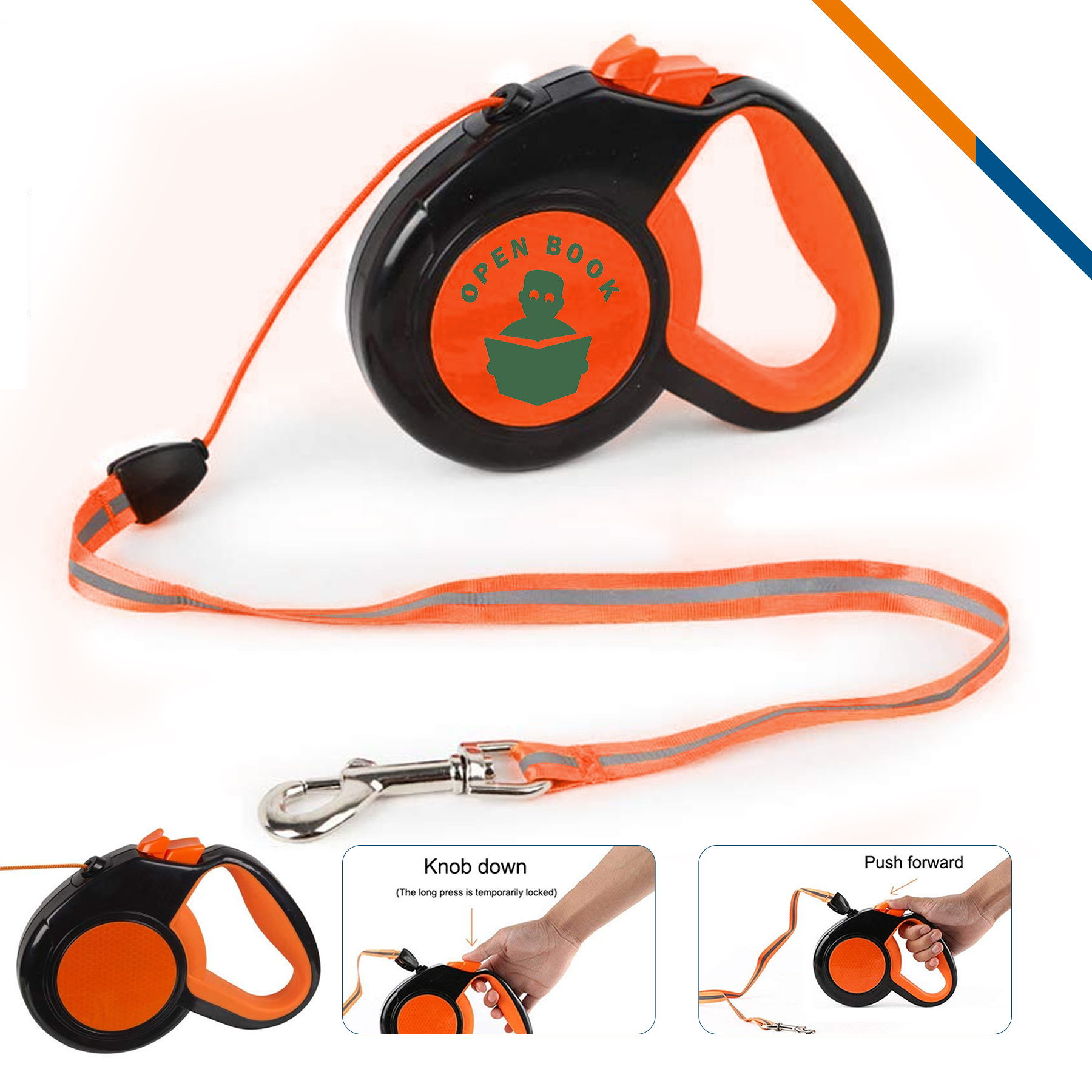 Onble Retractable Dog Leash 4