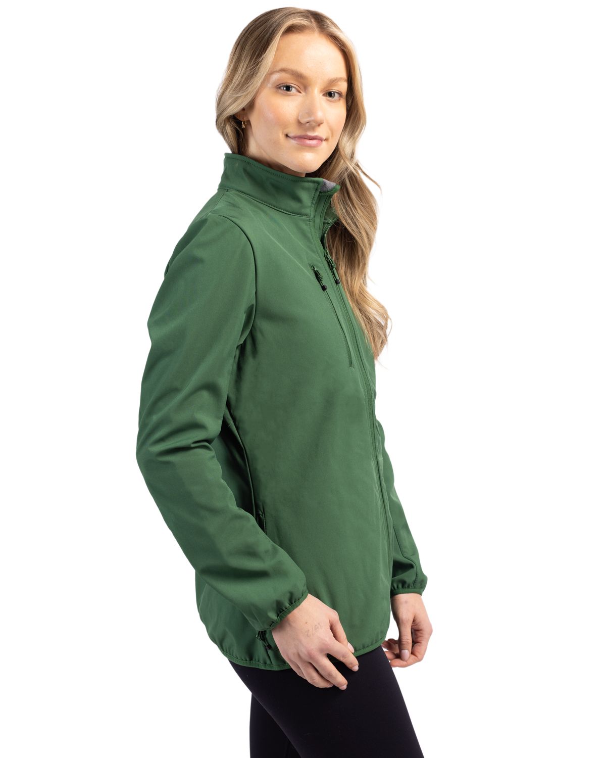 Clique Trail Recycled Stretch Softshell Womens Full Zip Jacket 2