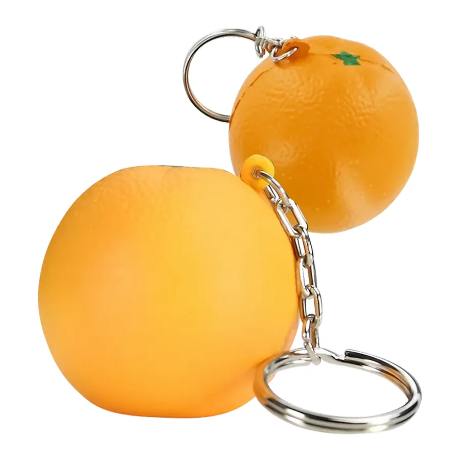 Orange keychain 3