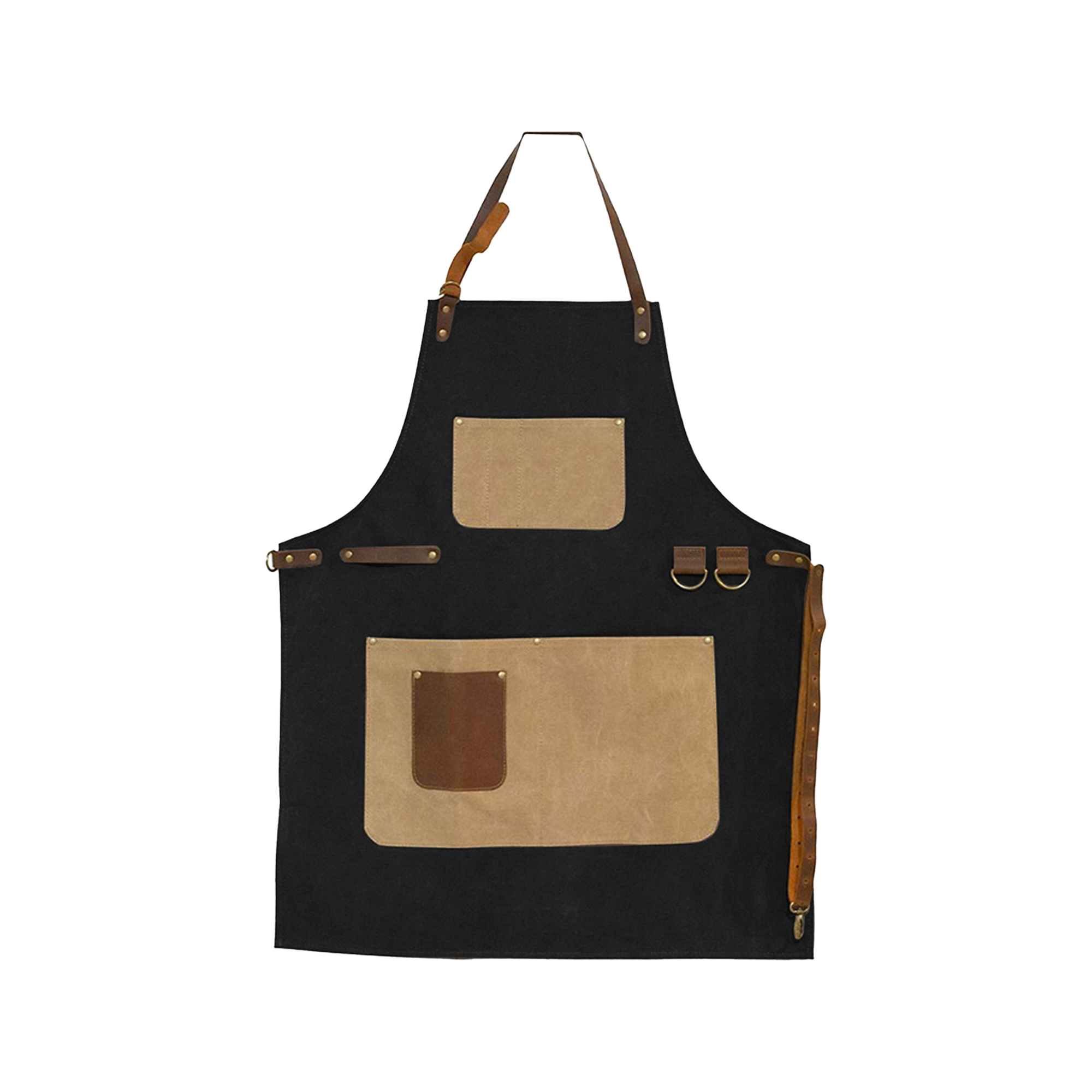 Oxford Professional Utility Apron With Leather Straps 1
