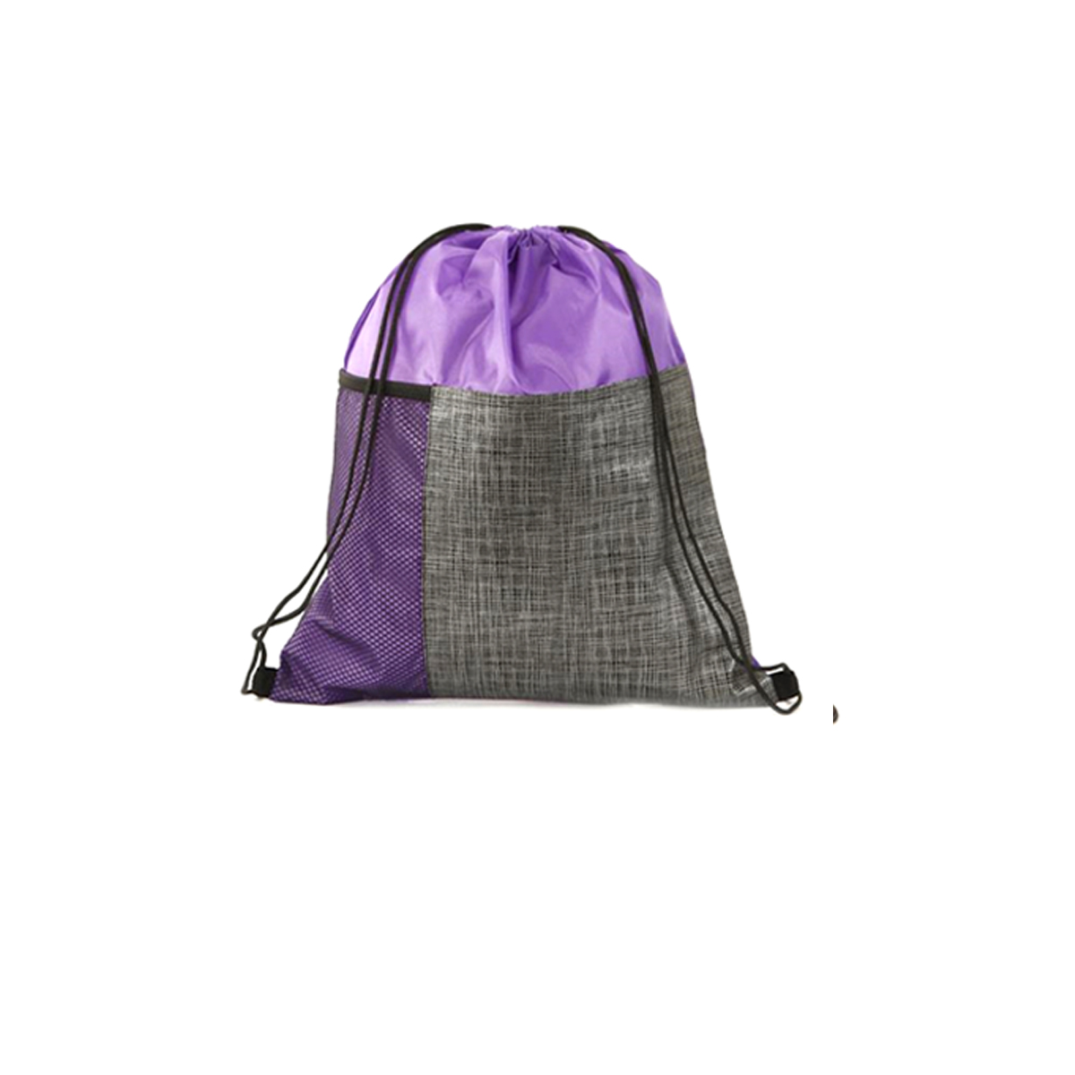 Polyester Drawstring Bag With Pocket 4