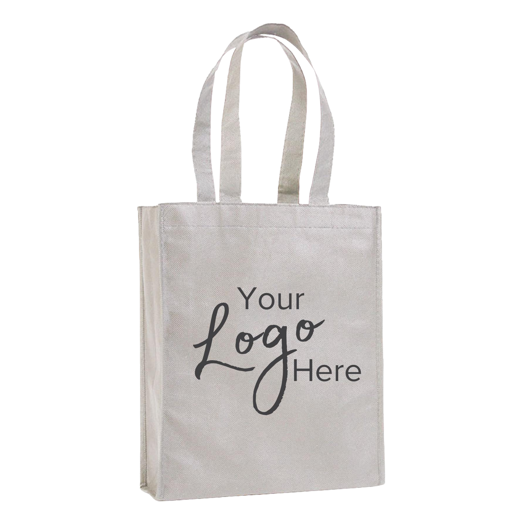 Non-Woven Small Shopper 10"W x 12"H x 3" Gusset Bag 17