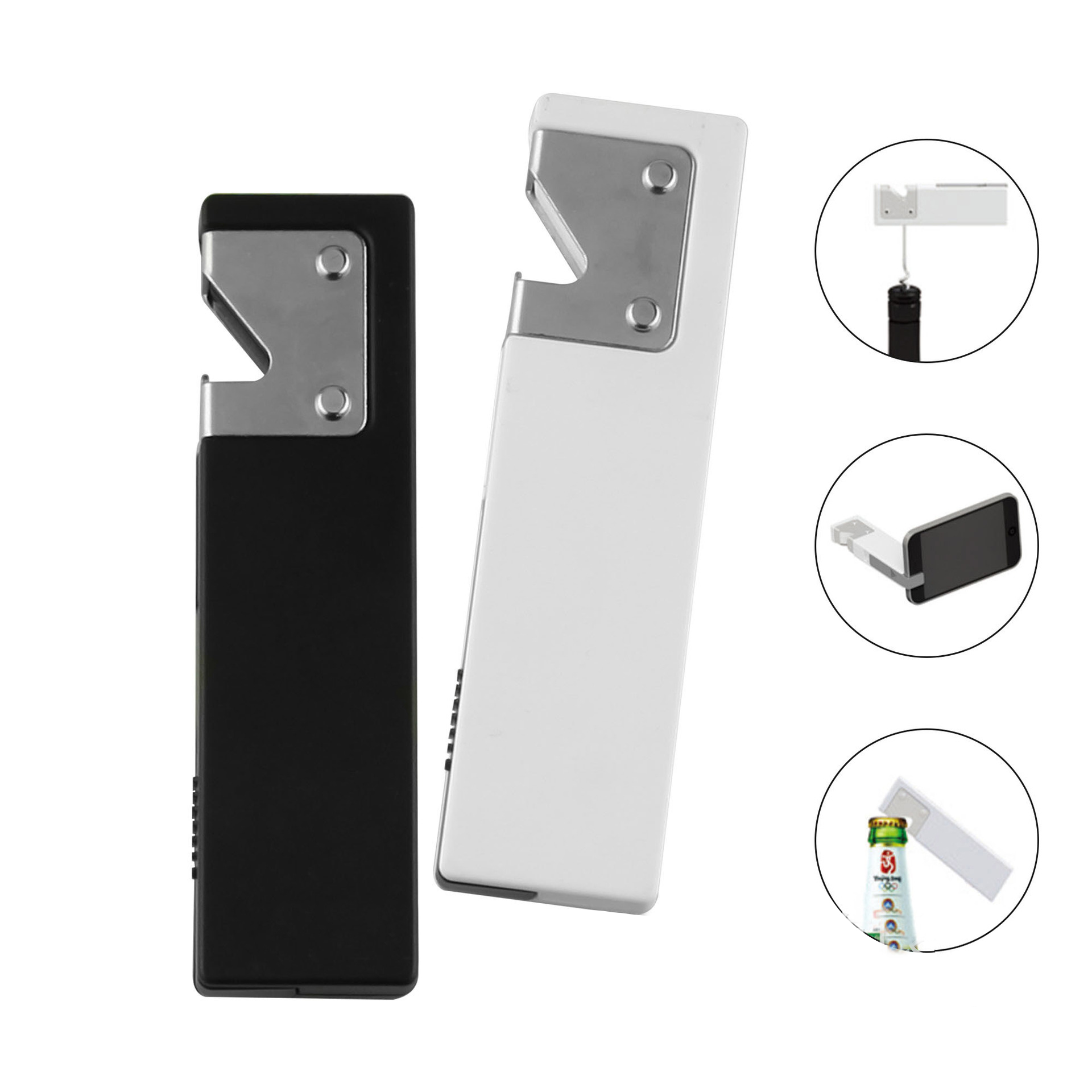 3-in-1 Bottle Wine Opener With Phone Stand 2