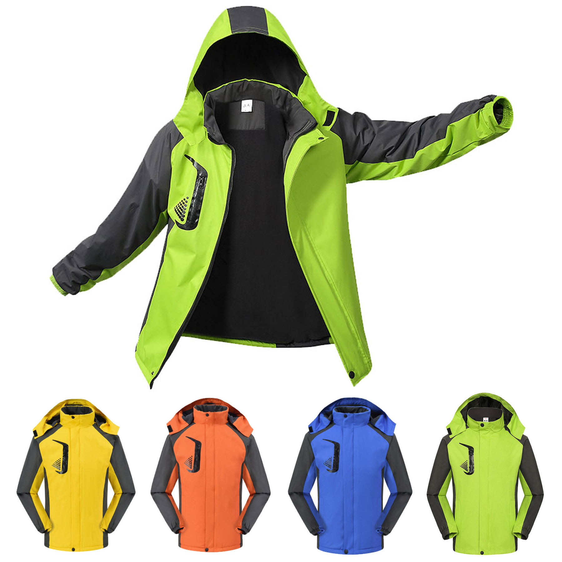 Thickened Windproof Punching Jacket 1