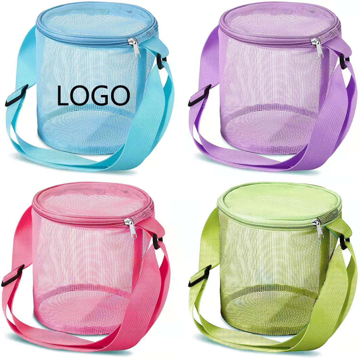 Beach Seashell Bag Beach Toy Tote / Zippers 1