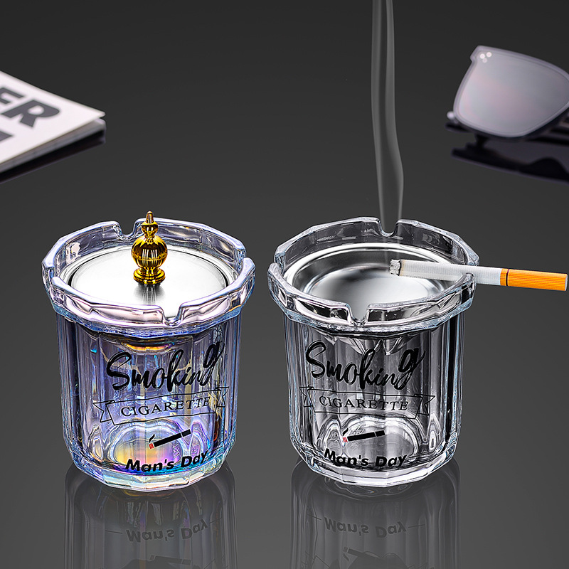 Ashtray with Lid for Cigarette 5
