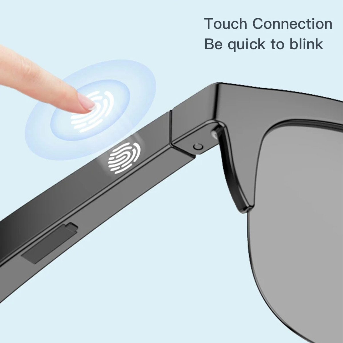 Waterproof UV Wireless Smart Bluetooth Audio Glasses 2