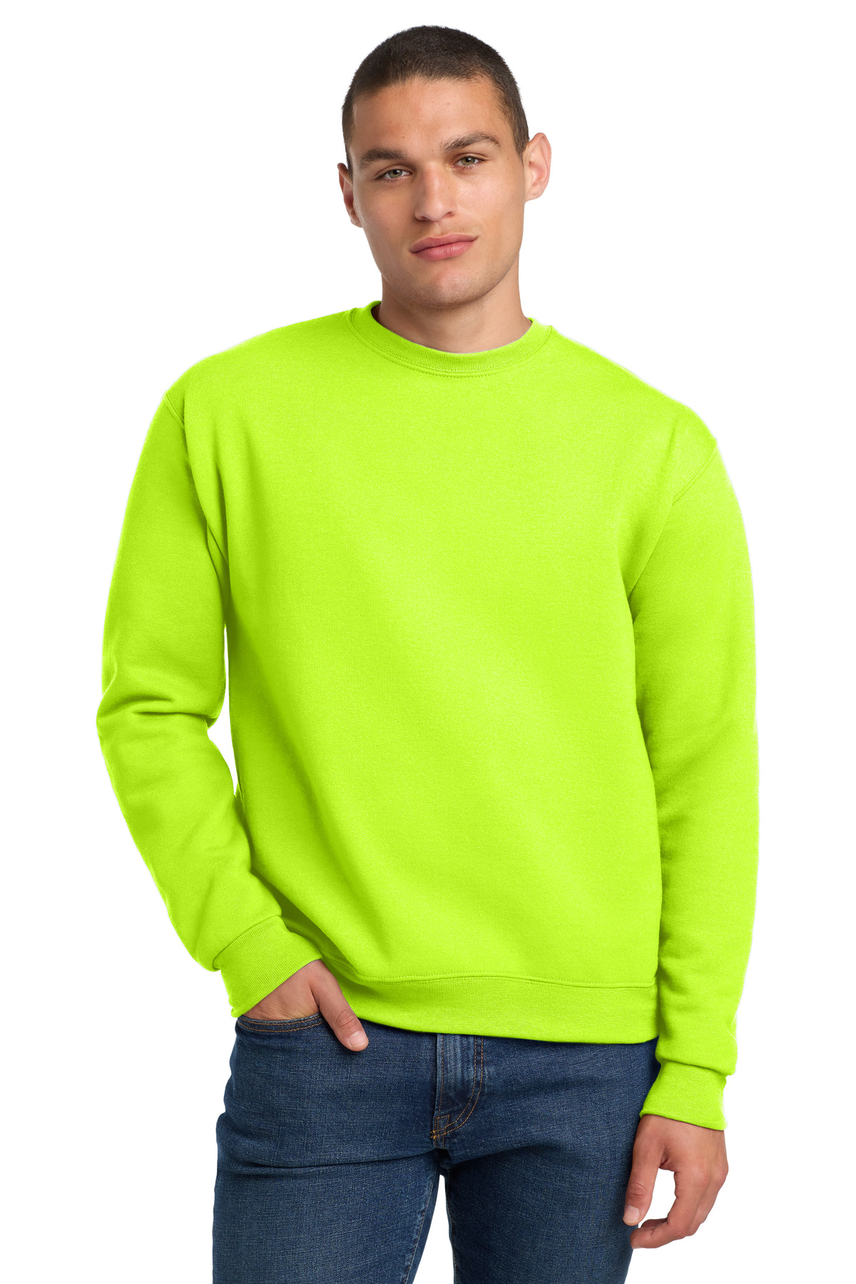 Jerzees Super Sweats NuBlend - Crewneck Sweatshirt. 4662M 62