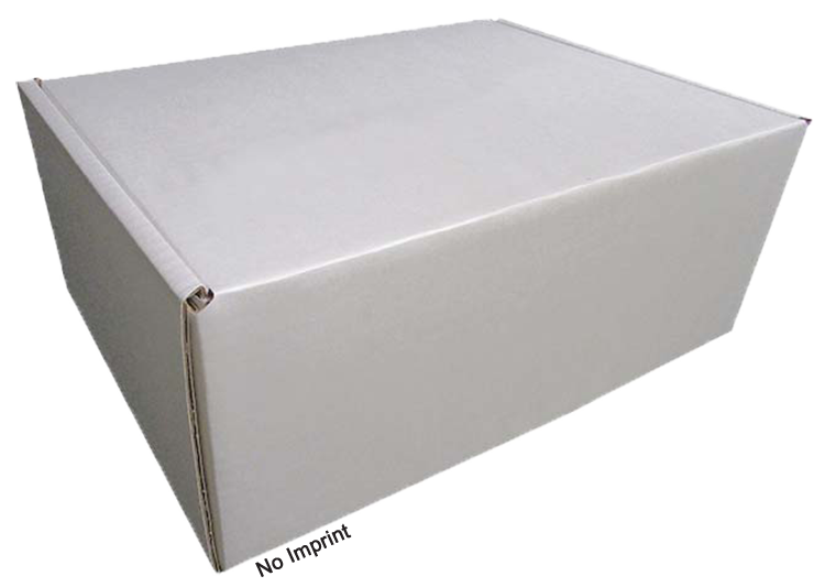 12 ¼" x 9 ½" x 5 ¼" - B-Flute Outside Tuck Box 1