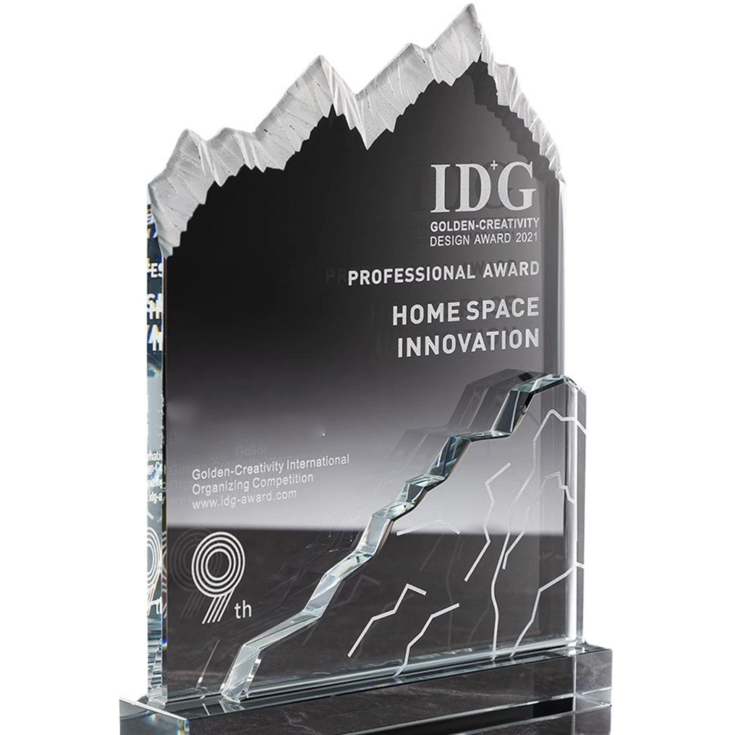 Customized Creative Iceberg Crystal Trophy 2