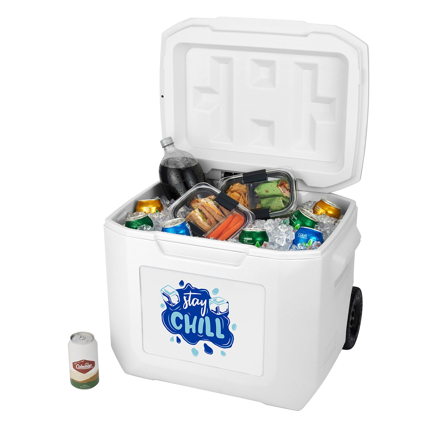 Coleman® 60 Qt. Wheeled Cooler 2