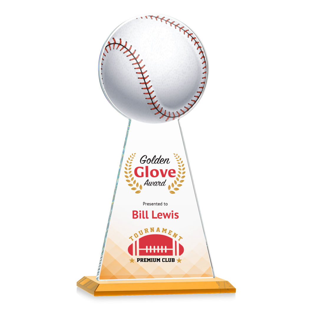 Edenwood Baseball VividPrint™ Award - Amber 4