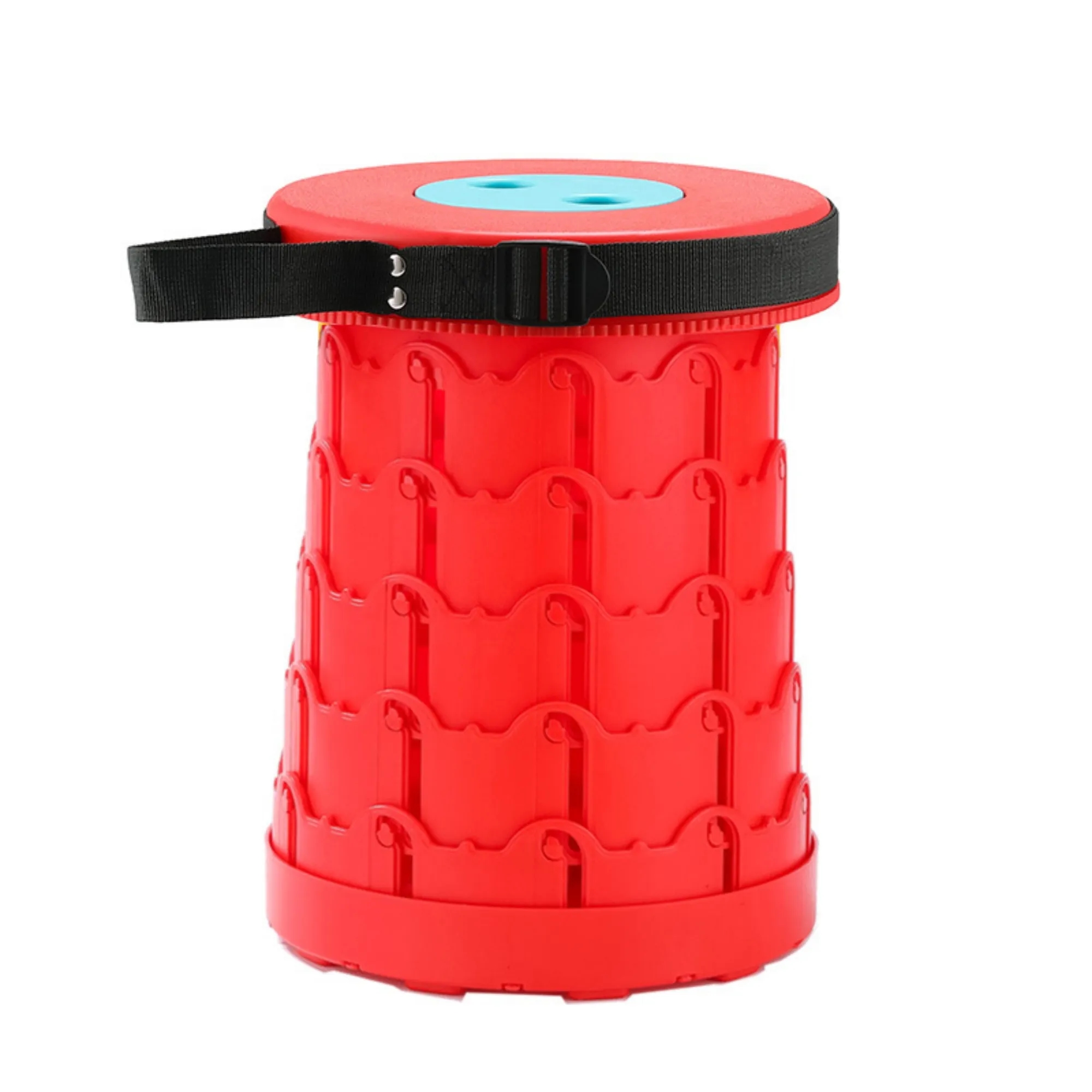 Rainbow Color Portable Telescoping Outdoor Stool 6