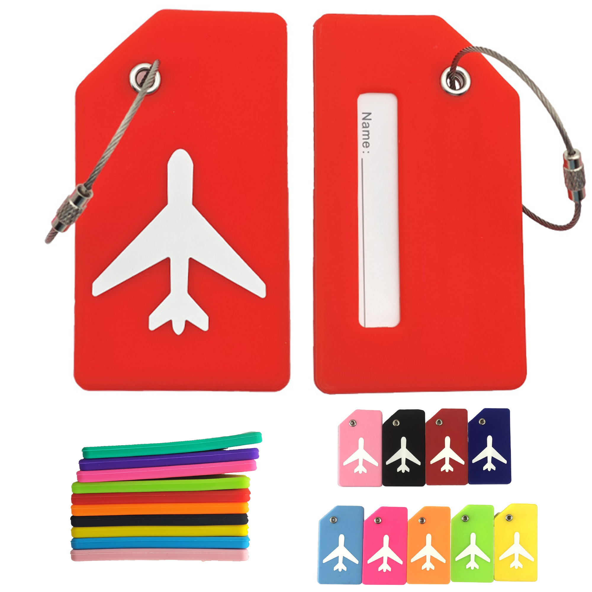 Silicone Travel Luggage Tag 1