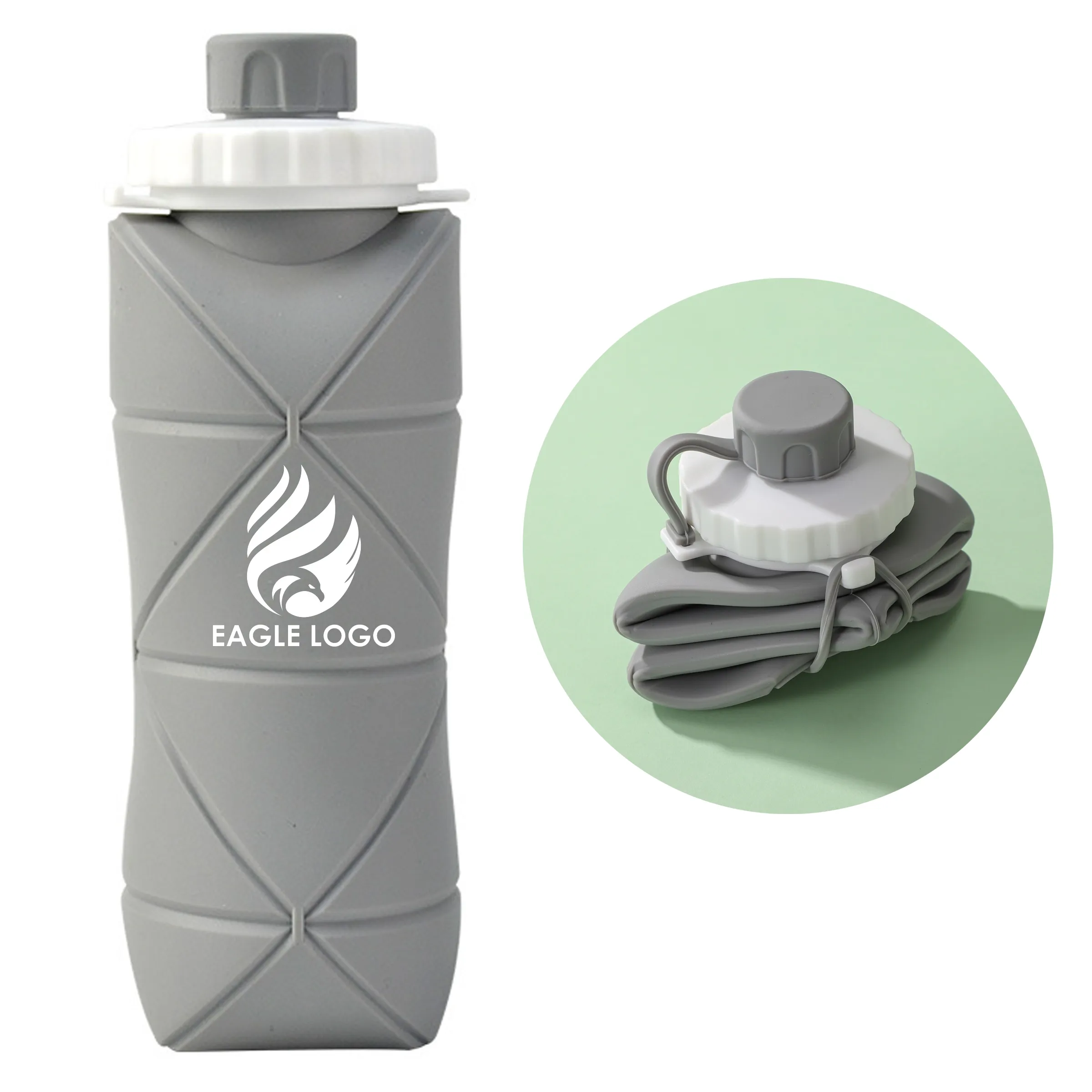 Silicone Collapsible Waterproof Travel Cup 12