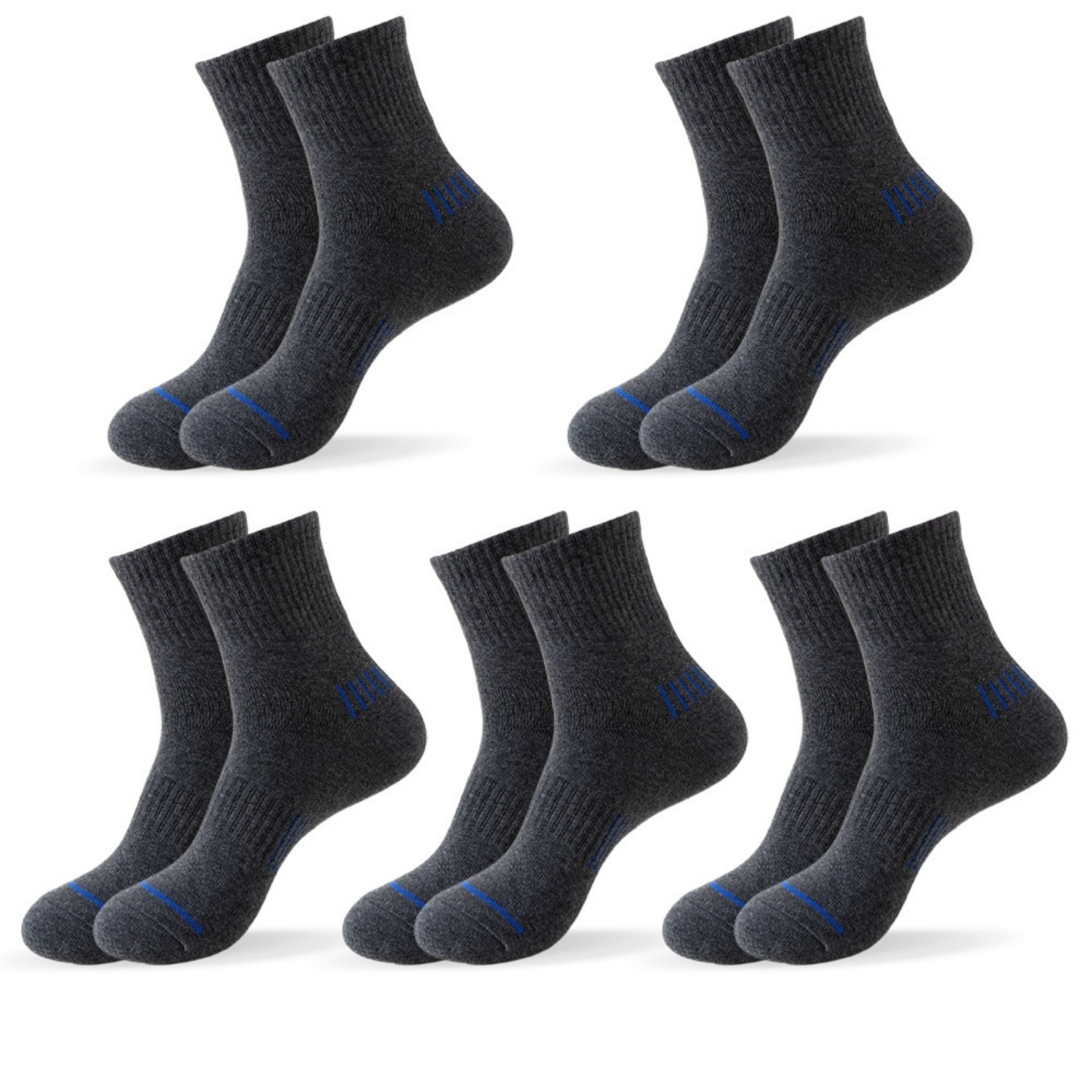 Men's Mid-Calf Athletic Socks 6