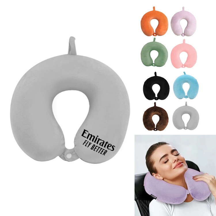 Comfort Microbead Travel Neck Pillow 3