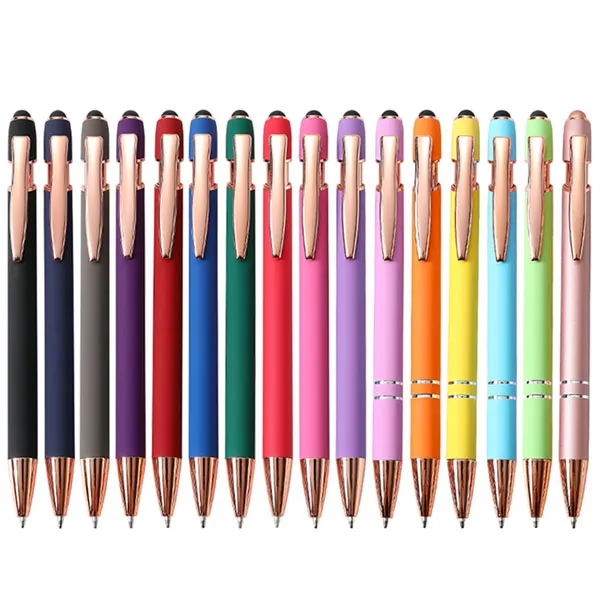 Ellipse Softy Rose Gold Stylus Pen 1