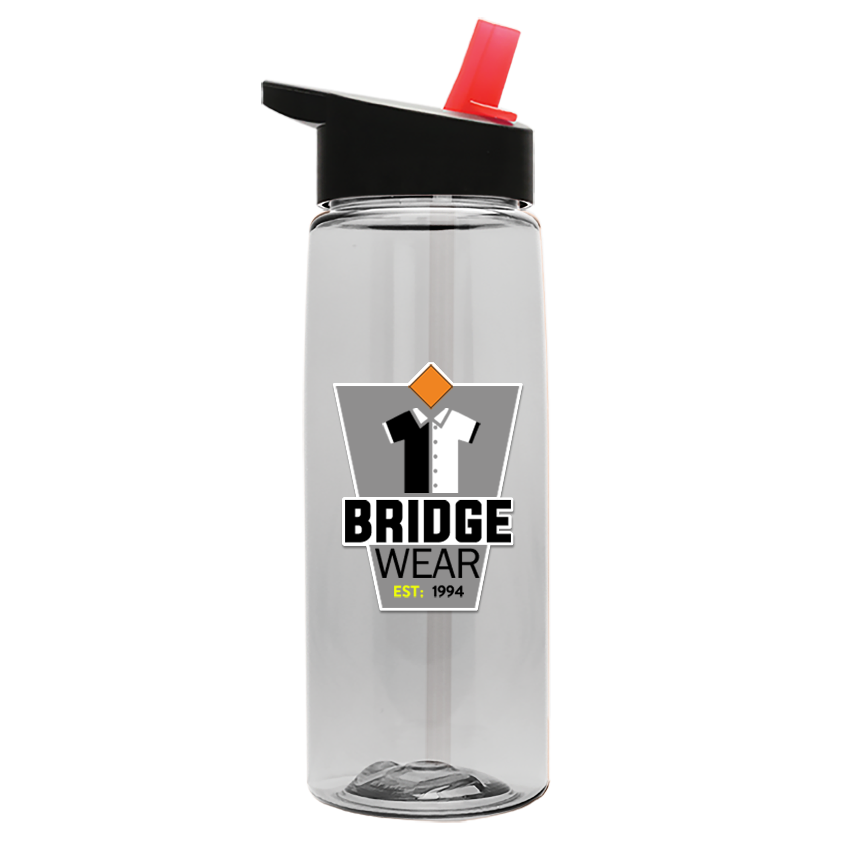Garyline® Flair Tritan® Bottle with Flip-Straw Lid - 26 oz. 211