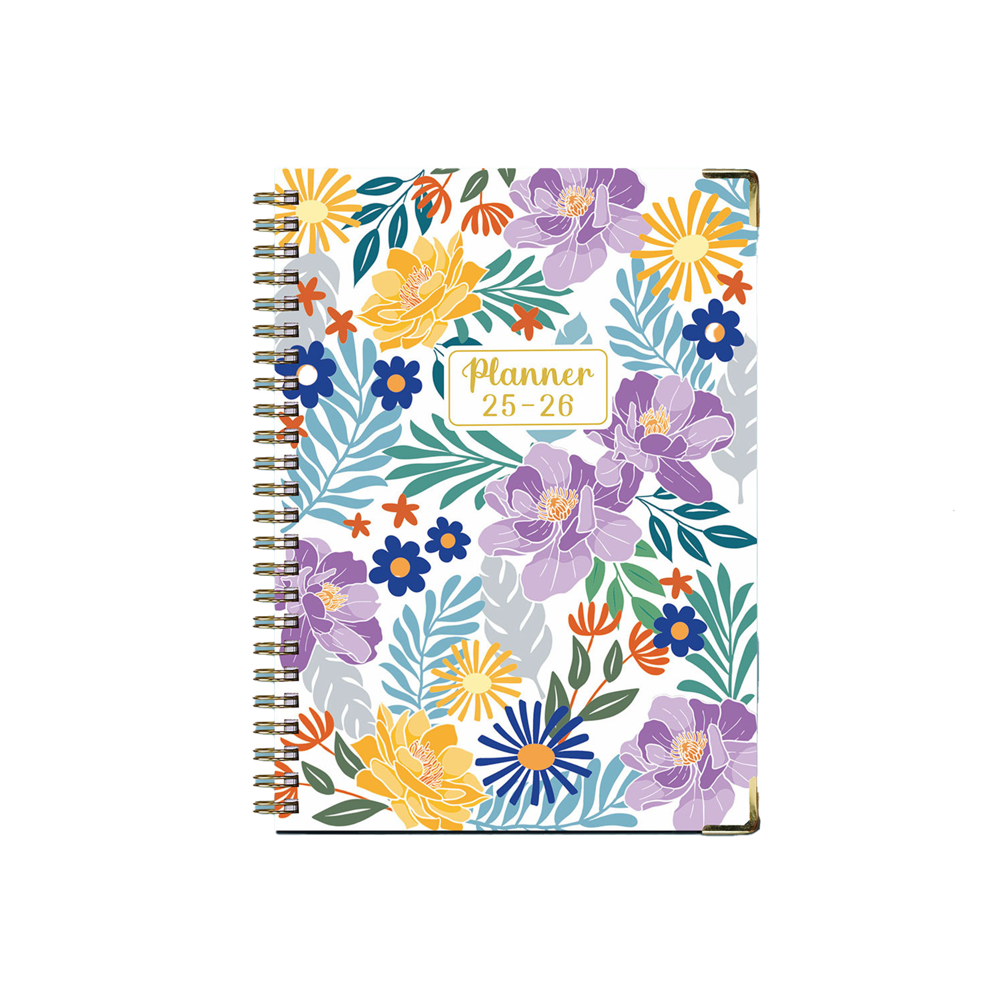 Spiral Notebook 2025-2026 English Organizer 4