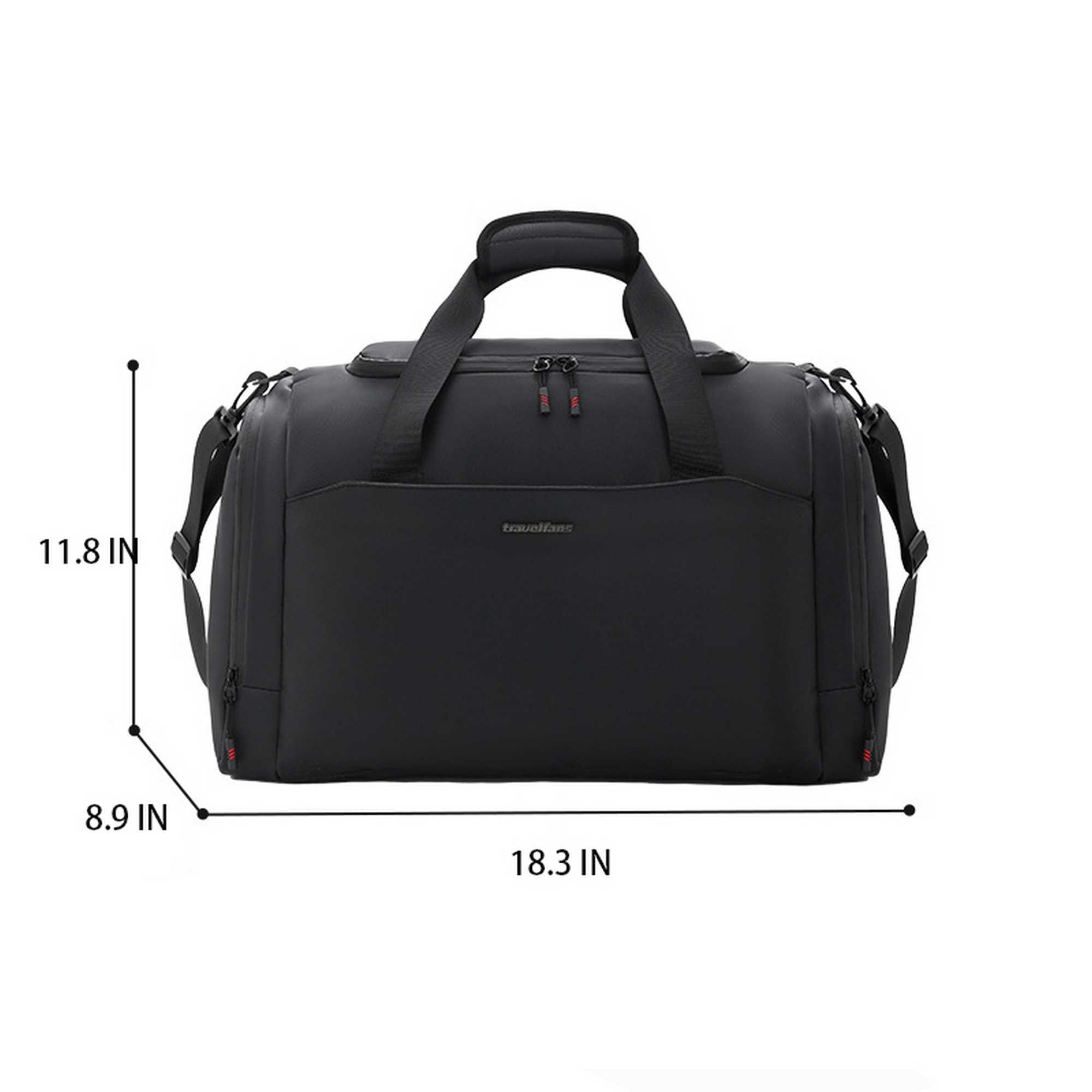 Dry And Wet Separation Separate Shoe Compartment Sports Travel Bag 2