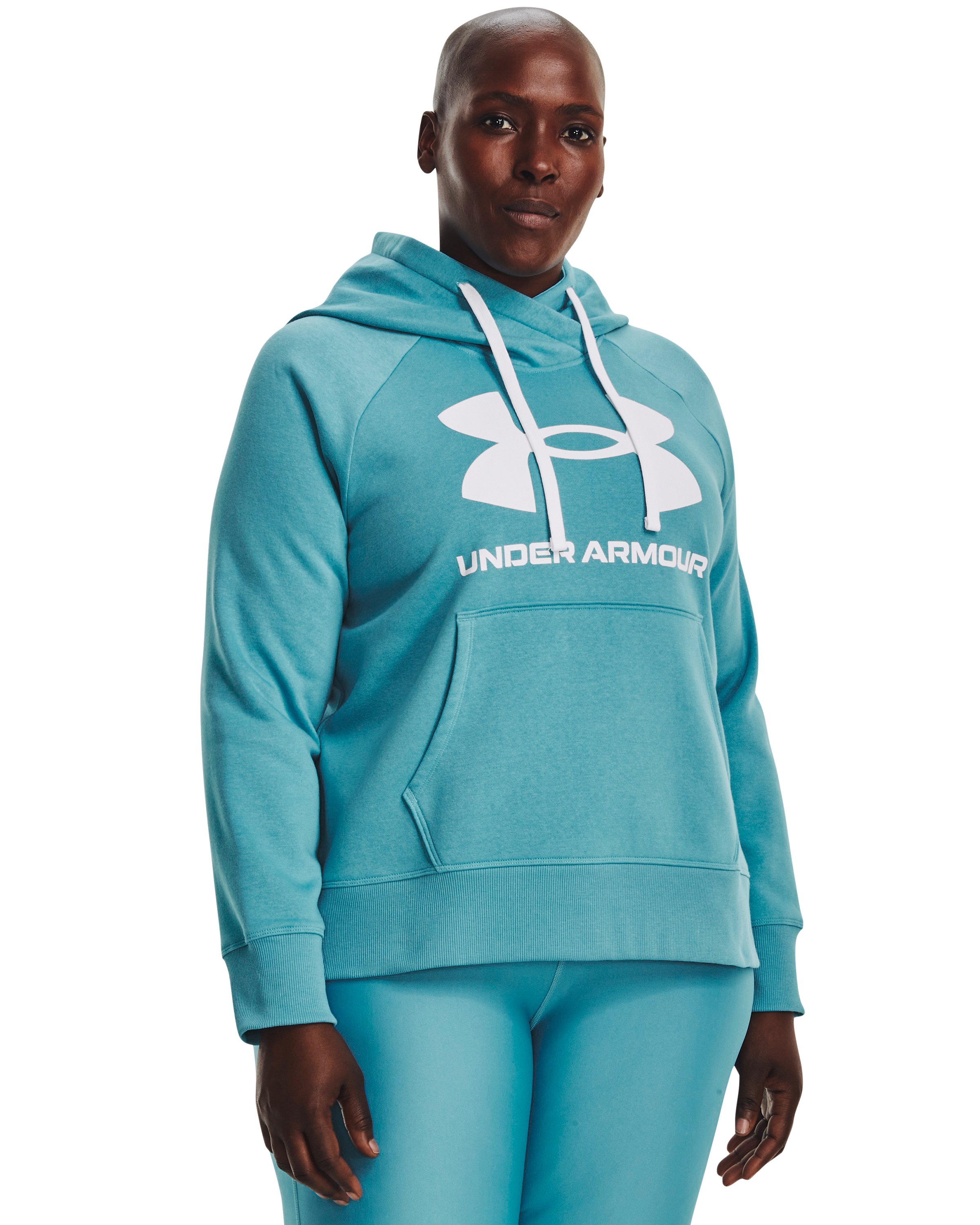 UA Rival Fleece Logo Women's Hoodie 2