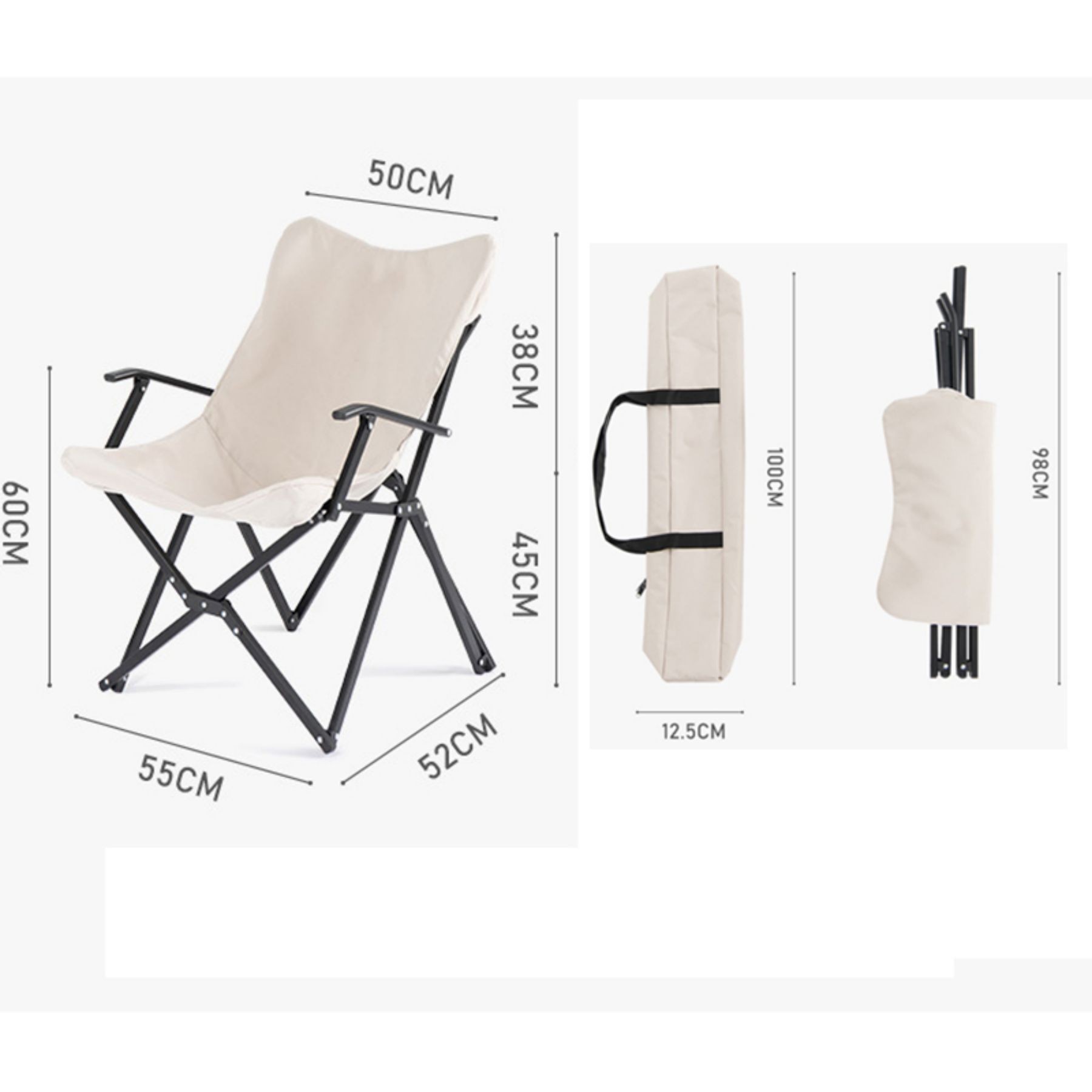 Beach Camping Folding Chair 2