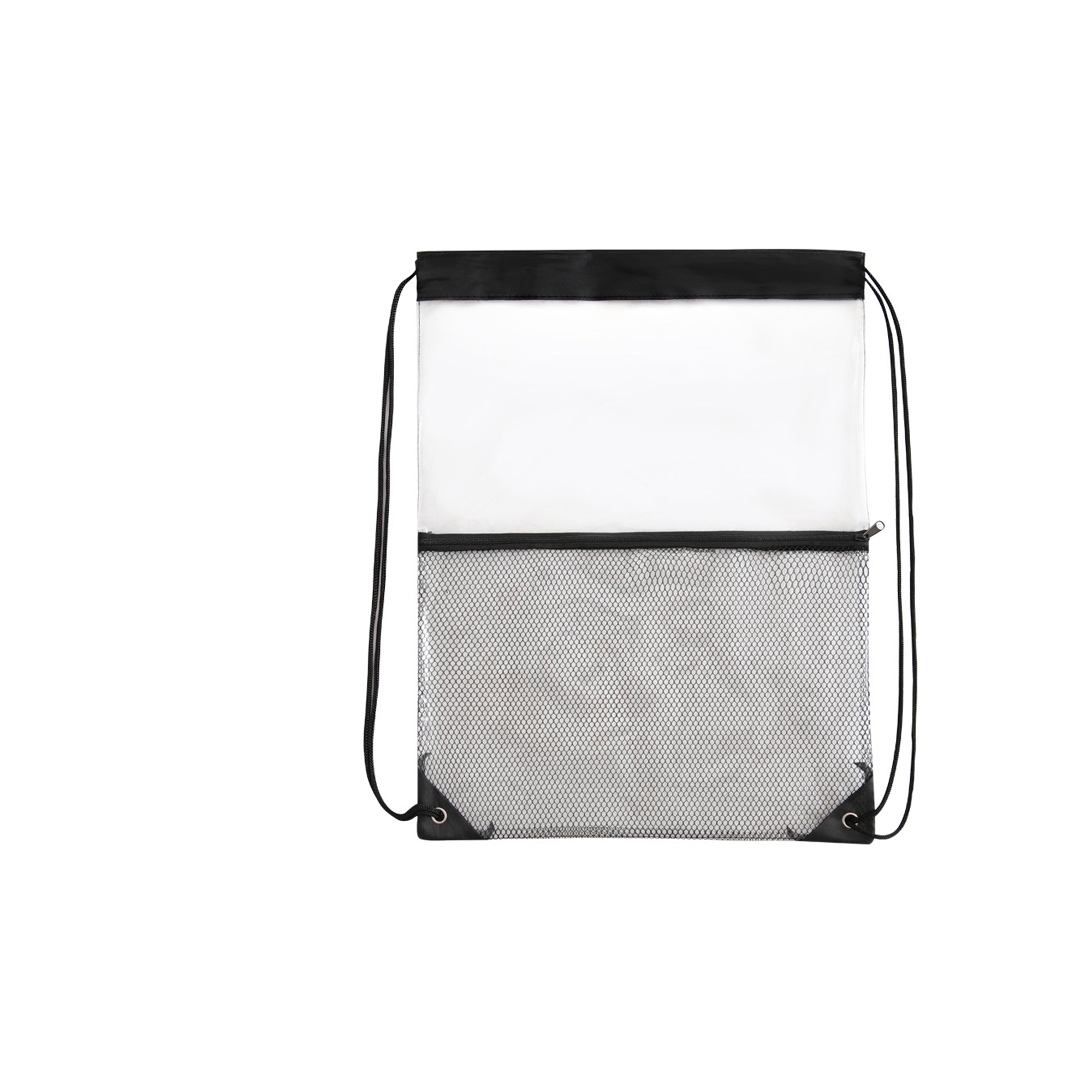 Polyvinyl Chloride Clear Drawstring Carry Sack 4