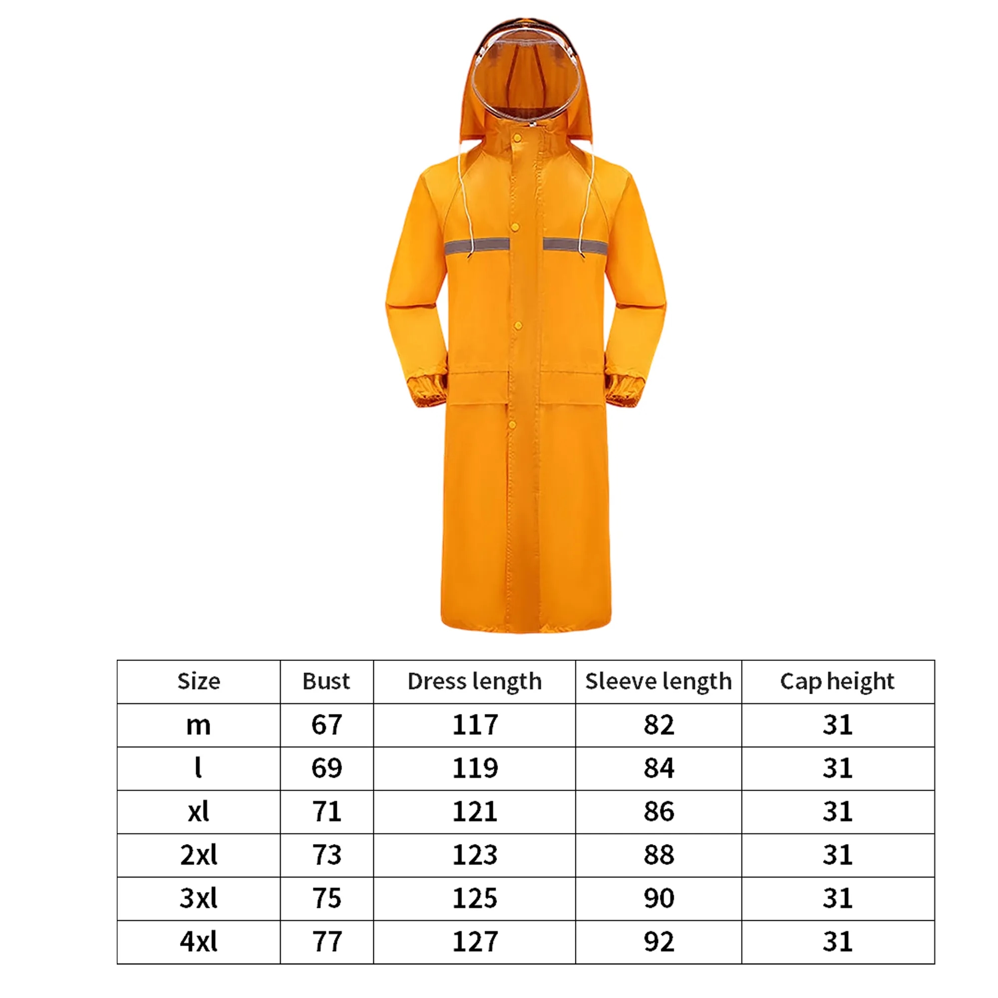 Waterproof Long Outdoor Raincoat 2