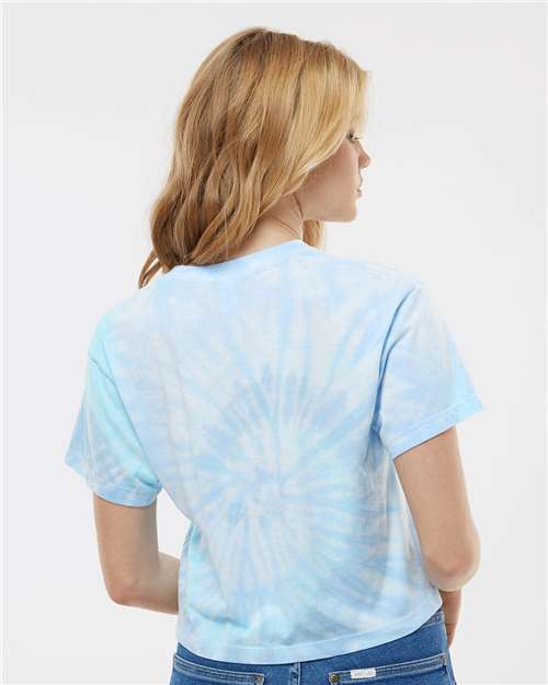 Women's Tie-Dyed Crop T-Shirt - 1050 2