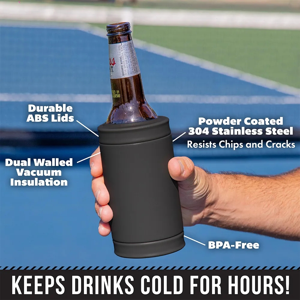 12 oz Vacuum Insulated Can and Bottle Cooler 15