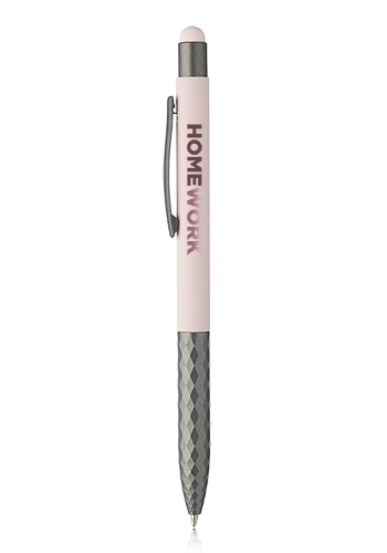 Geometric Aluminum Ball Point Pens with Stylus 9