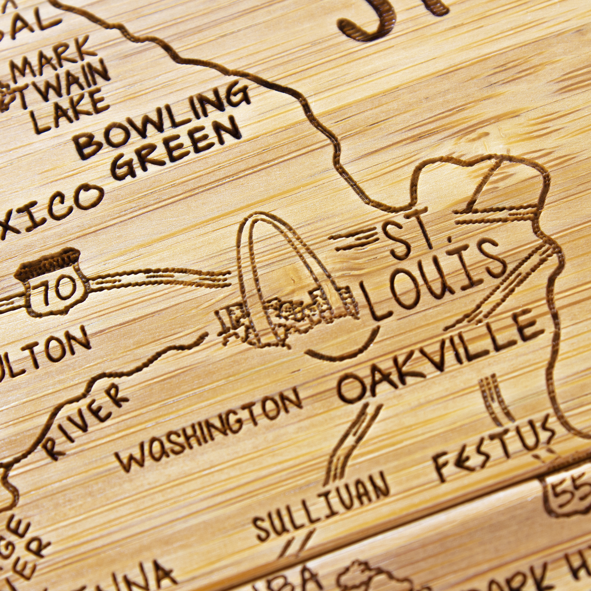 Missouri Puzzle Coaster Set 8