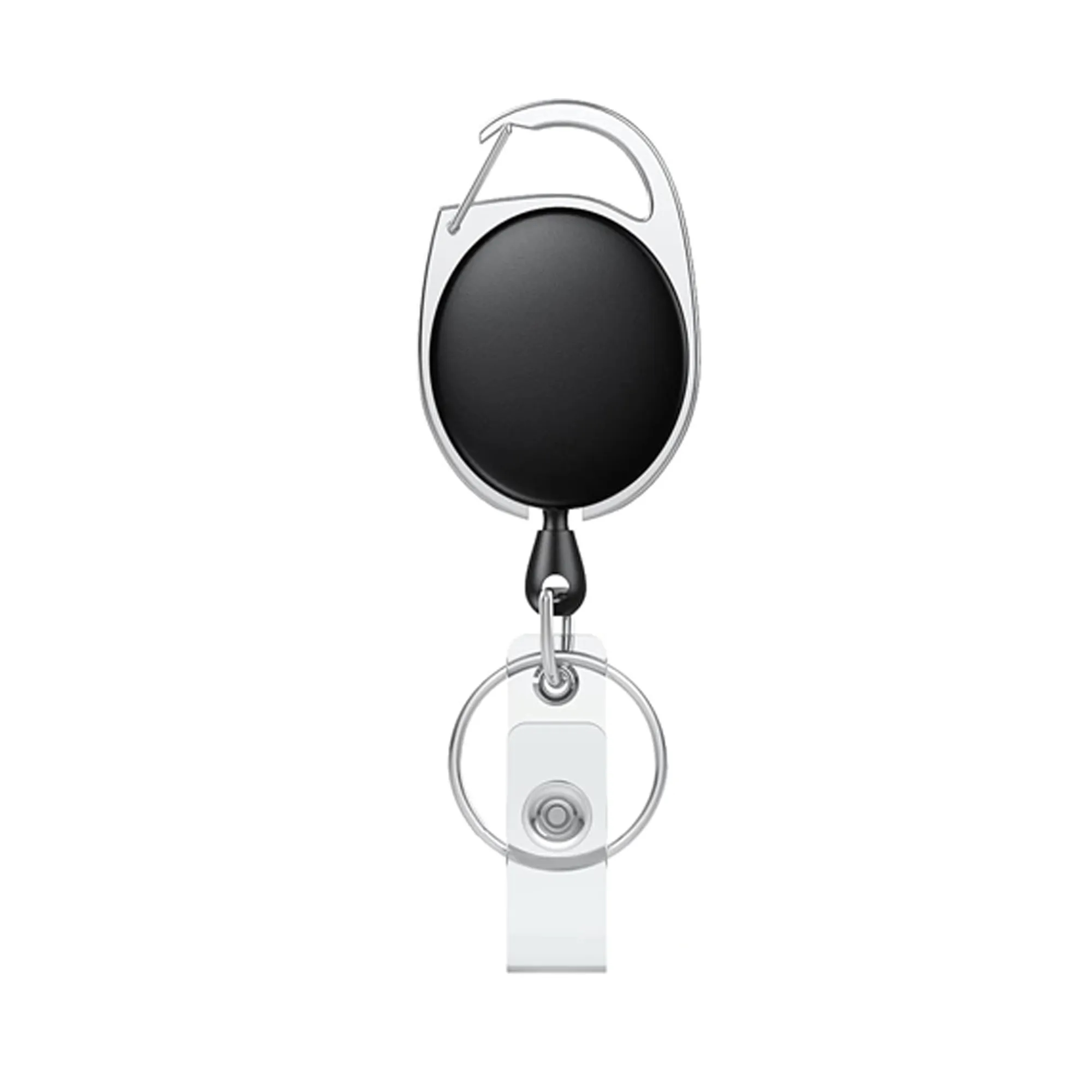 Retractable Badge Reel for Holder Keychain 4