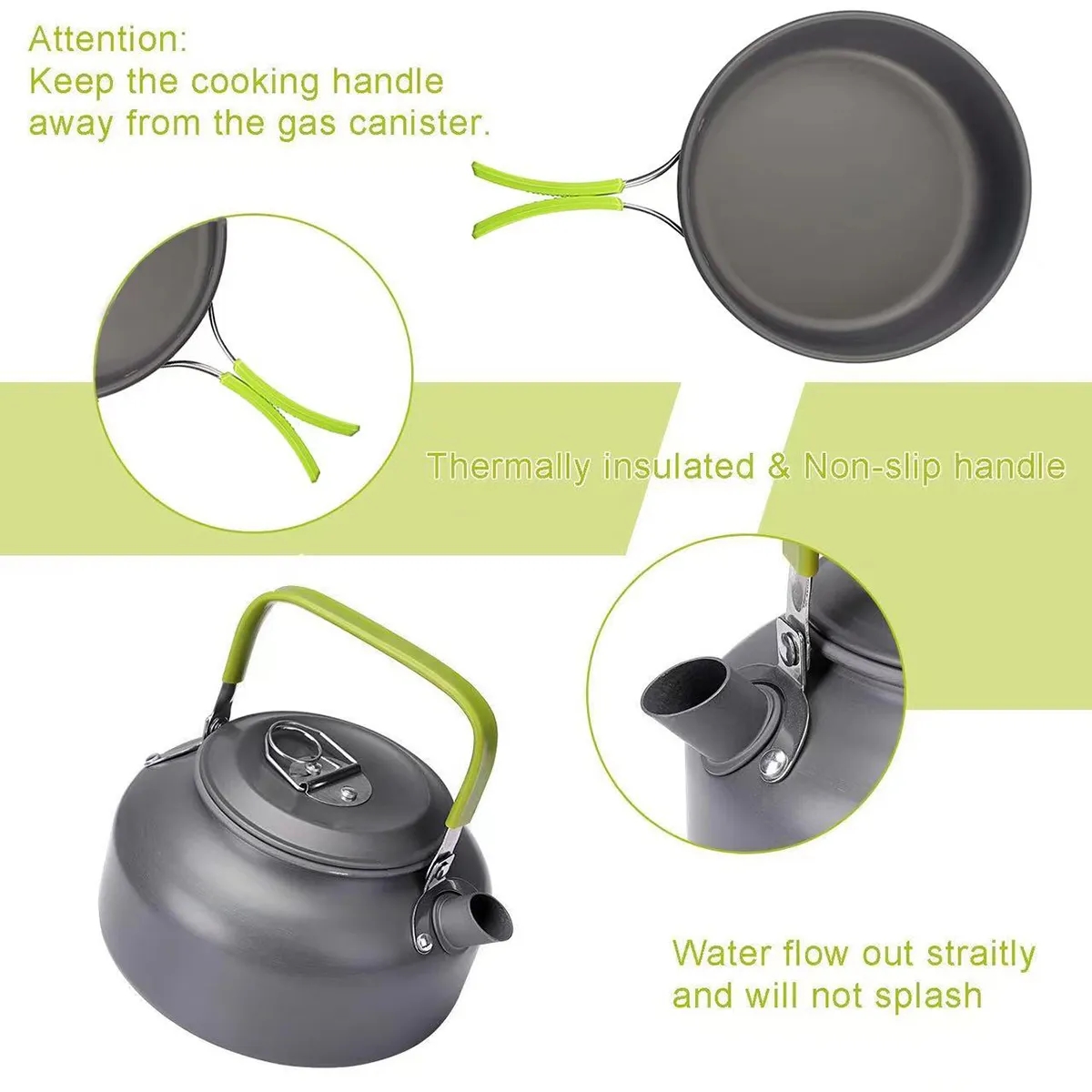 Portable  Camping Cookware Set 3