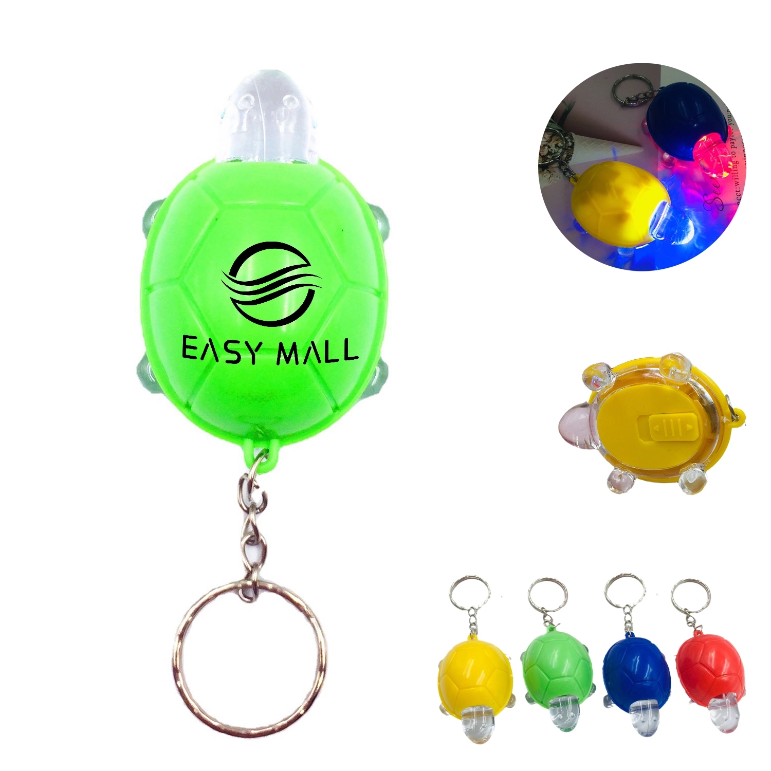 Led Mini Tortoise Key Chain 2