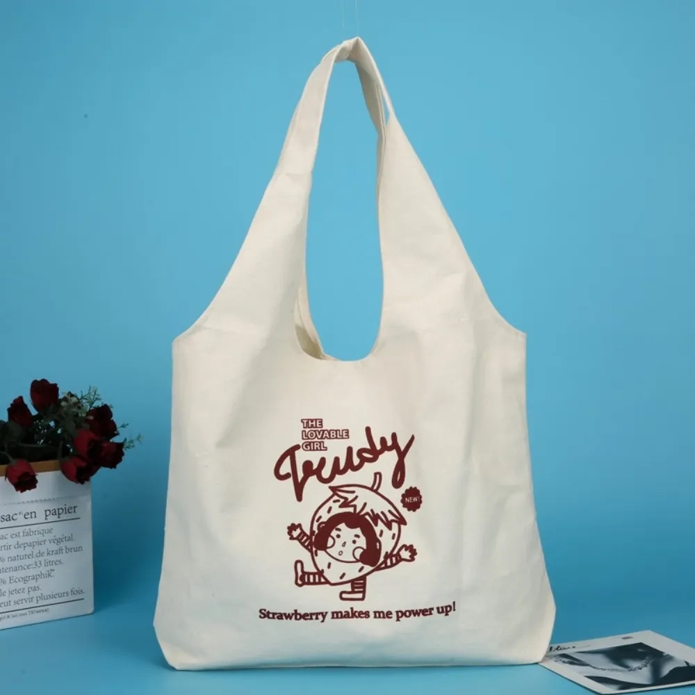 Durable Canvas Tote with Zipper Pocket 7