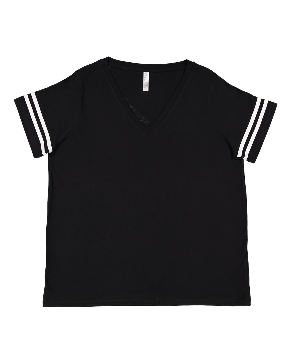 Women's Curvy Collection Vintage Football Tee - 3837 14