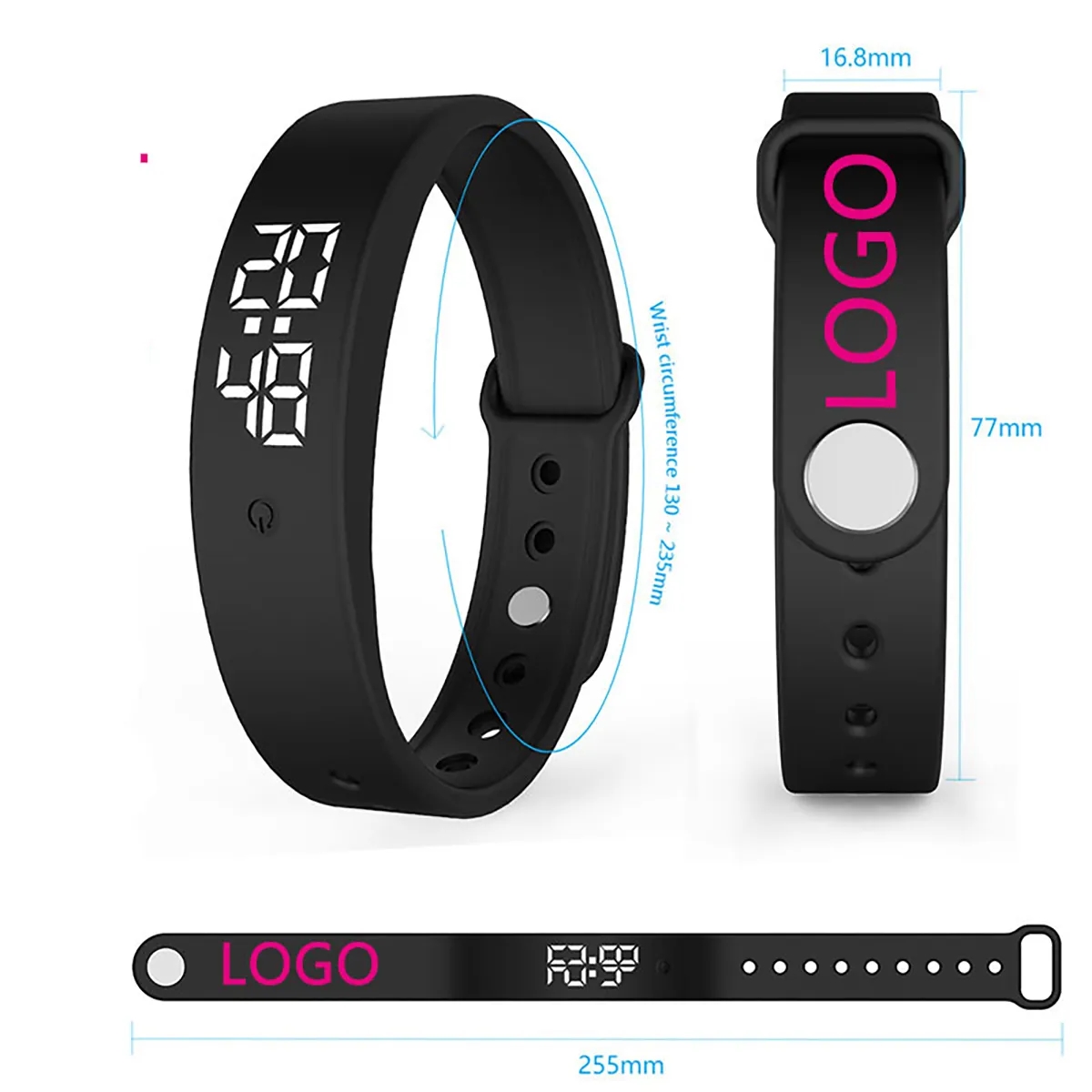 Smart Wristband Fitness Bracelet 5