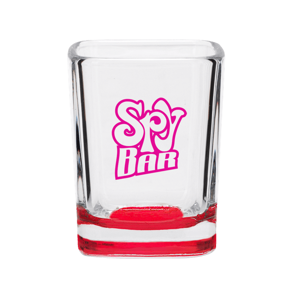 Drink Up 2 oz Square Shot Glass 45