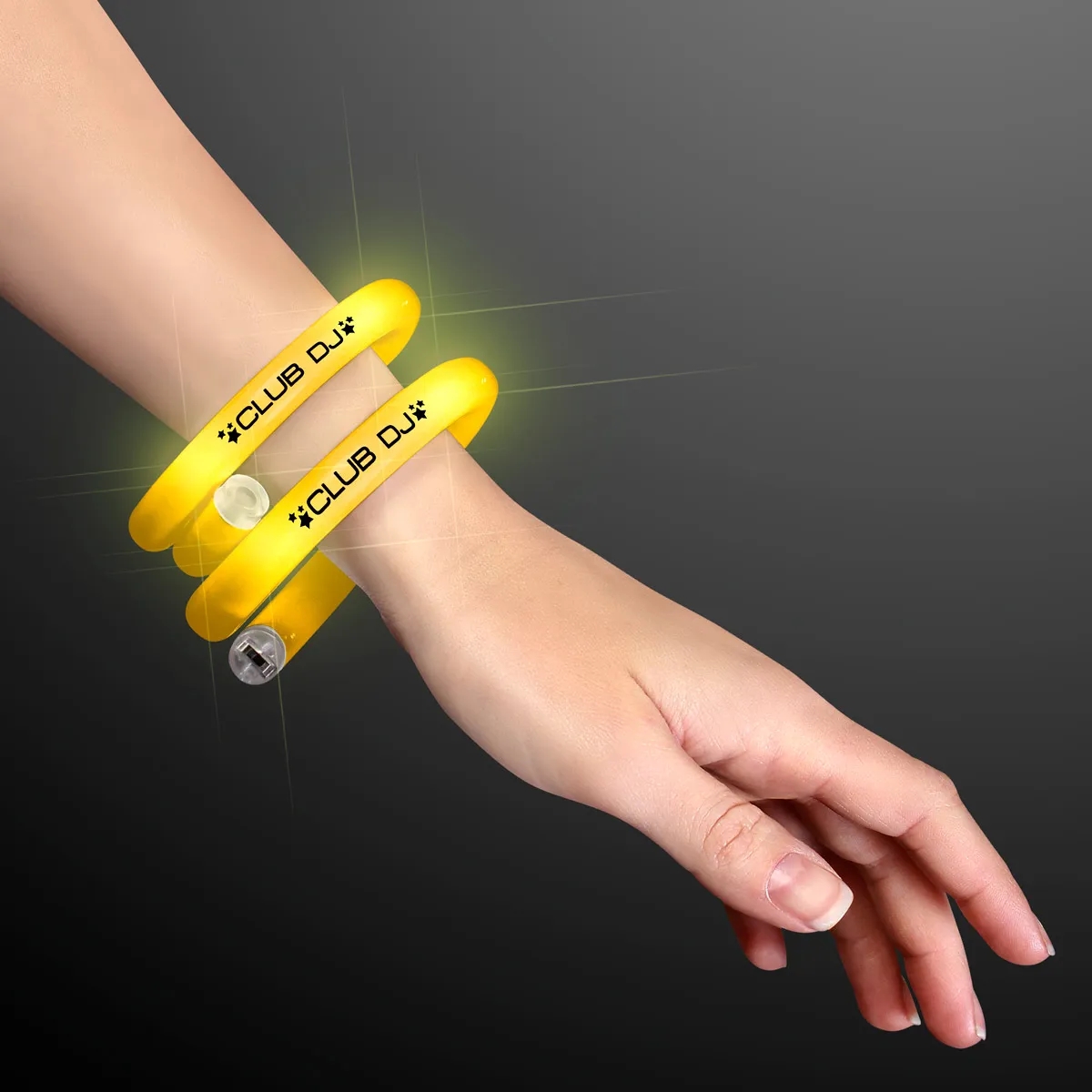 LED Light Up Flash Tube Bracelets - Single Colors 11