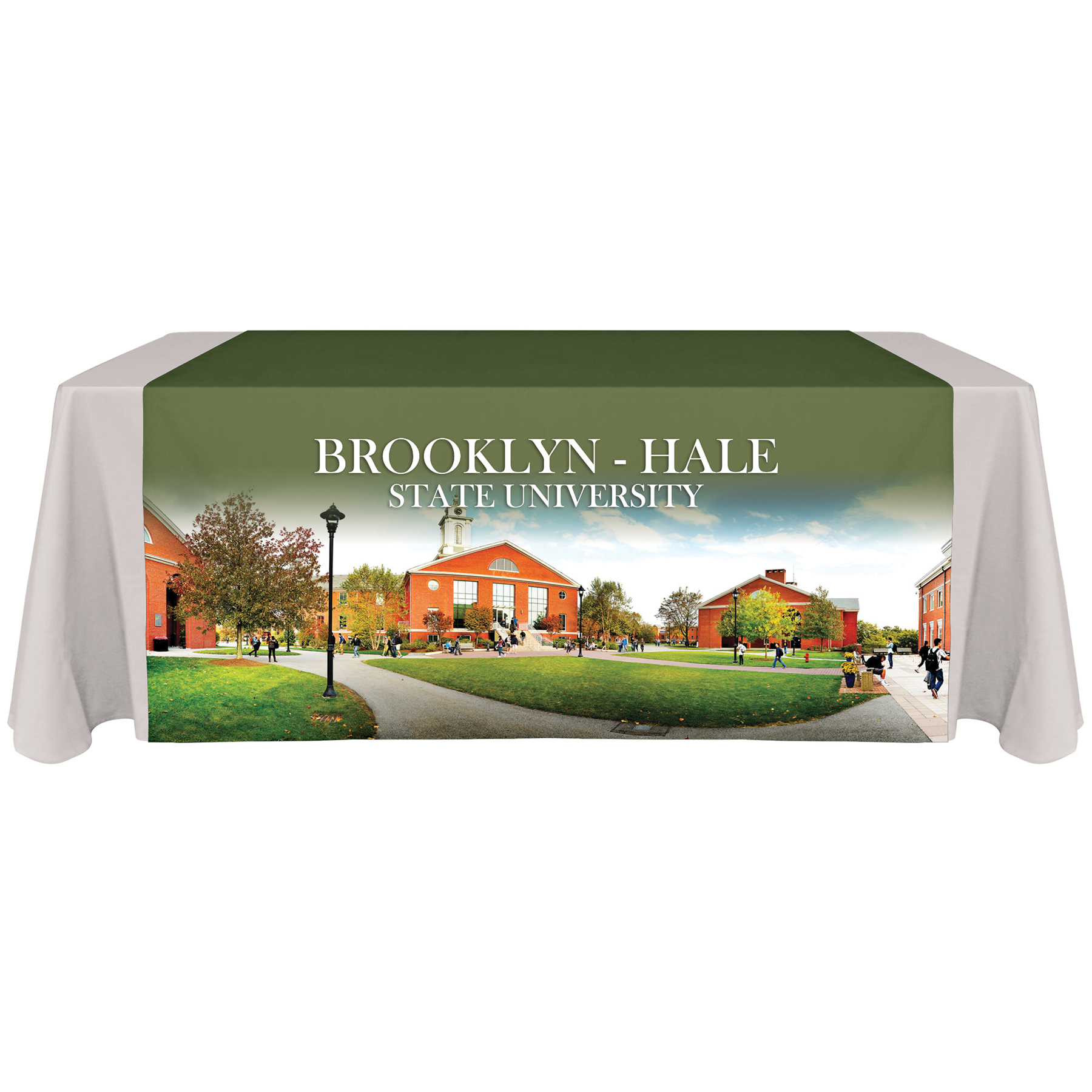 60" x 72" Digitally Printed Table Runners 10