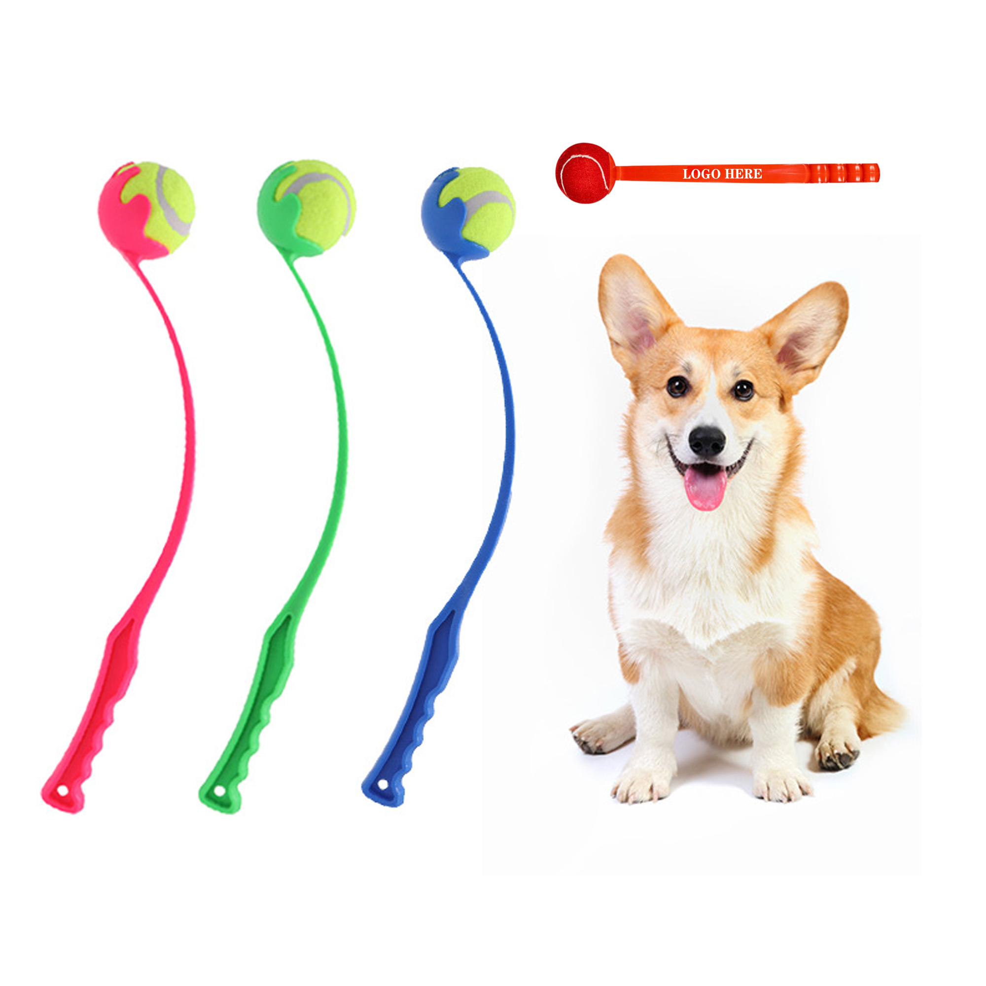 Portable Tennis Ball Thrower For Pets 1
