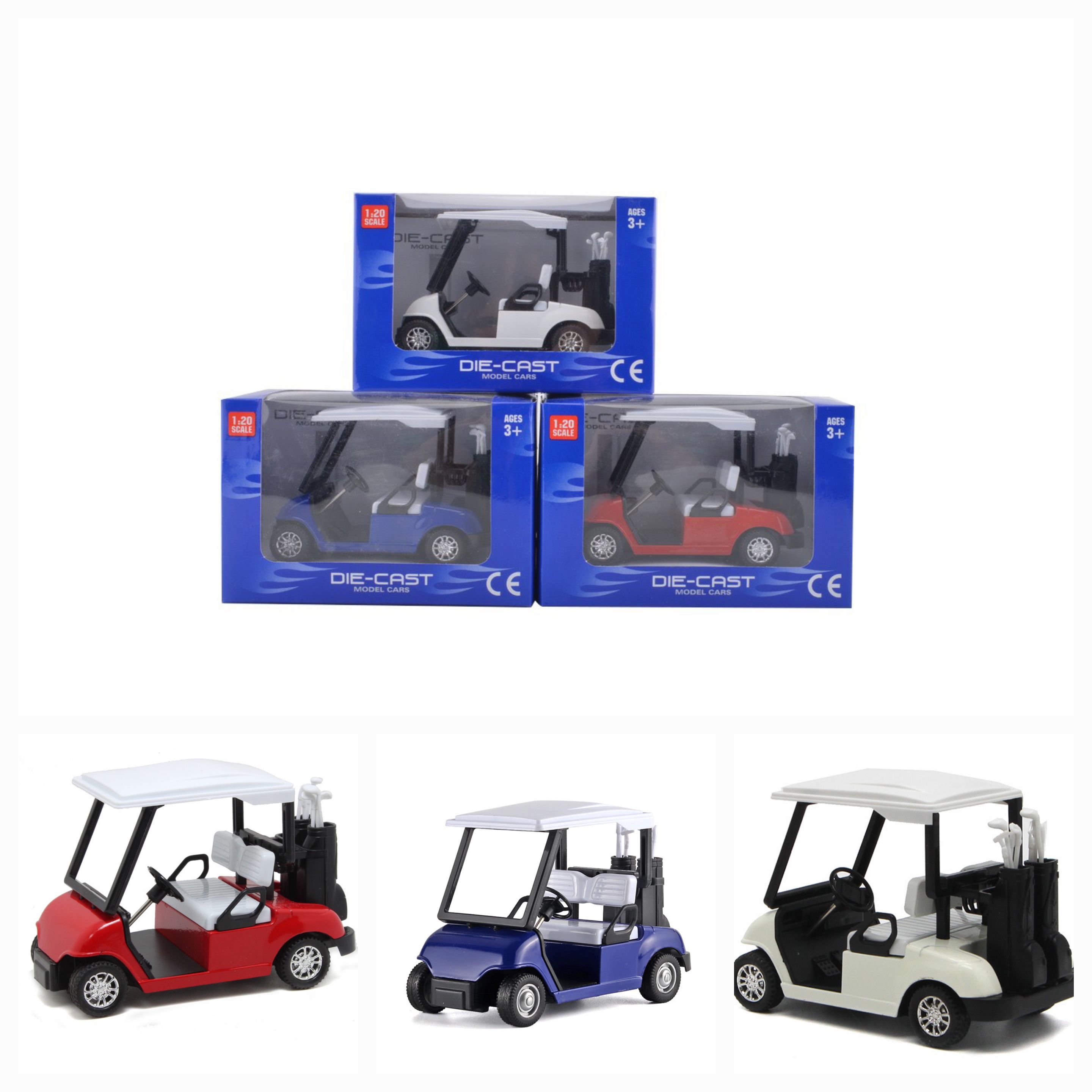 Golf Cart Model Toys 2