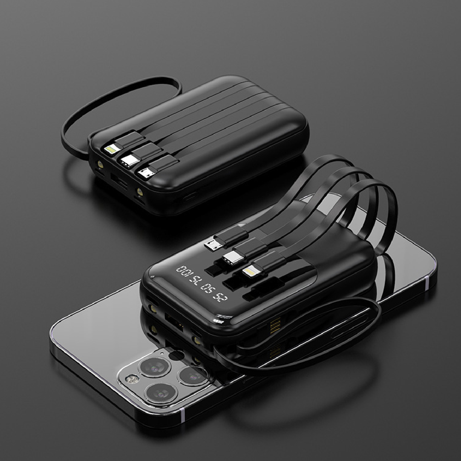 Flashlight Power Bank Large Display 7